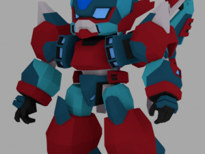 super mecha 7 - jobozt 3D Model