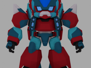 super mecha 7 - jobozt 3D Model