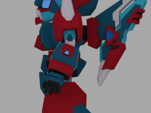 super mecha 7 - jobozt 3D Model