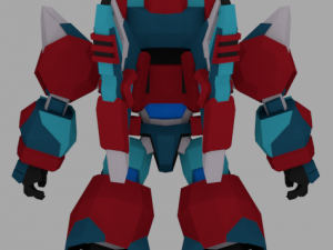 super mecha 7 - jobozt 3D Model