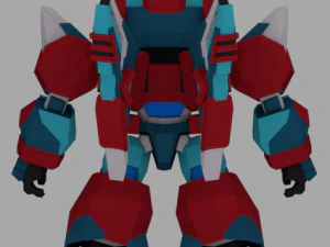 super mecha 7 - jobozt 3D Model