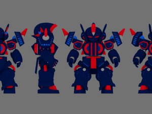 super mecha 8 - wyagad 3D Model