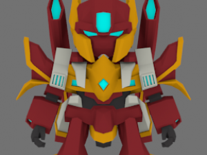 super mecha 9 - tareak 3D Model