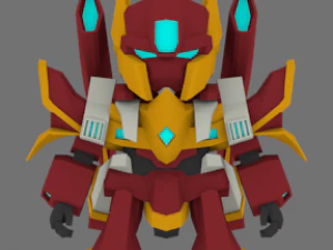 super mecha 9 - tareak 3D Model