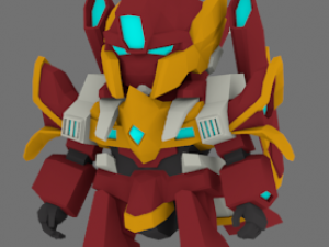 super mecha 9 - tareak 3D Model