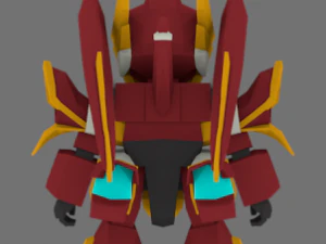 super mecha 9 - tareak 3D Model