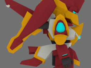 super mecha 9 - tareak 3D Model