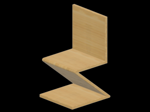 chair-1 3D मॉडल