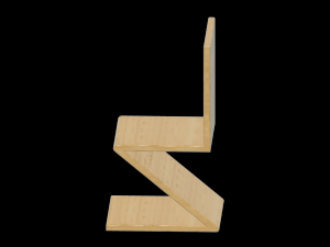 chair-1 3D मॉडल