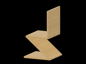 chair-1 3D मॉडल