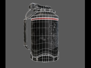 grenades pack Model 3D
