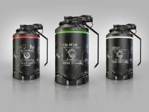 grenades pack 3D Model