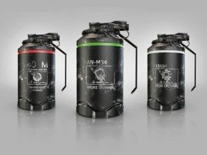 grenades pack 3D Model