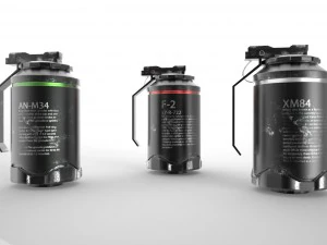 grenades pack 3D Model
