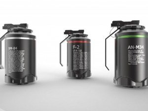 Grenades pack 3Dモデル