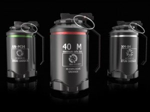 Grenades pack 3Dモデル