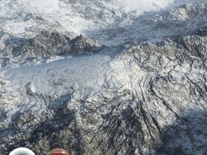 snowy mountains 3D Model