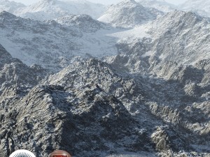 snowy mountains 3D Model