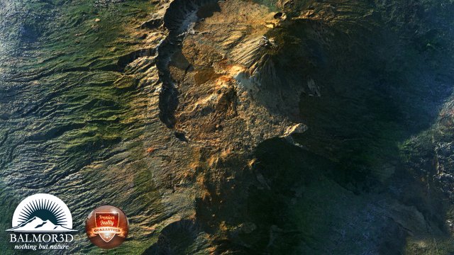old extinct volcano 01 3D Модель .c4d .max .obj .3ds .fbx .stl .blend 