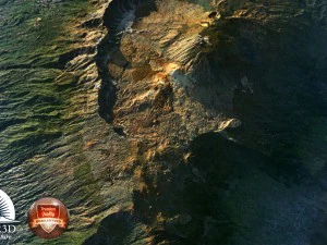 antigo vulc&atilde;o extinto 01 Modelo 3D