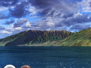 old extinct volcano 03 3D Model