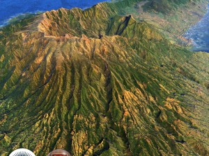 old extinct volcano 03 3D Model
