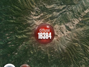 old extinct volcano 03 3D Model