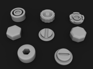 sci-fi construction kit 3D Model