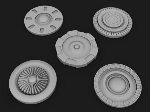 sci-fi construction kit 3D Model