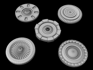 sci-fi construction kit 3D Model