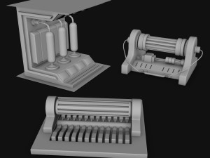 sci-fi construction kit 3D Model