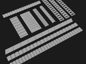 sci-fi construction kit 3D Model