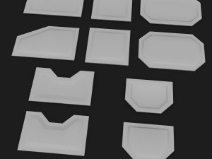 sci-fi construction kit 3D Model