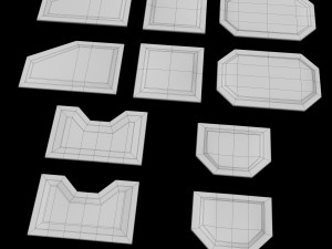 sci-fi construction kit 3D Model