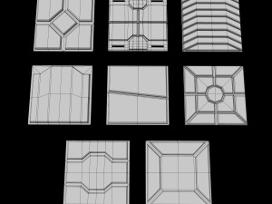 sci-fi construction kit 3D Model