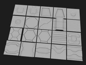 sci-fi construction kit 3D Model