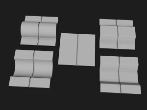 sci-fi construction kit 3D Model