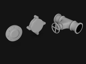 sci-fi construction kit 3D Model