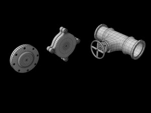 sci-fi construction kit 3D Model