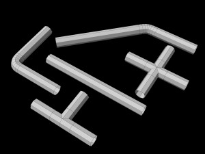 sci-fi construction kit 3D Model