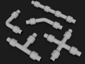 sci-fi construction kit 3D Model
