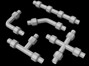 sci-fi construction kit 3D Model
