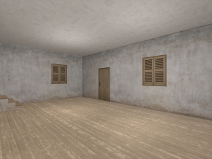 Lowpoly Old House With interior 3Dモデル