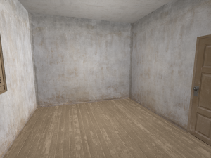 Lowpoly Old House With interior 3Dモデル