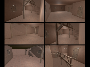 Lowpoly Ancient Desert Village Modelo 3D