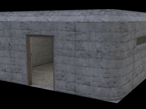 Lowpoly Modular War Trenches Kit Modelo 3D