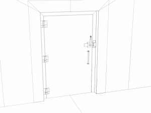 Kit di trincee di guerra modulari Lowpoly Modello 3D