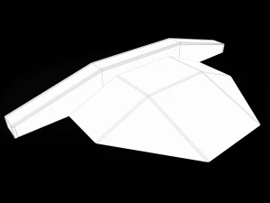 Lowpoly Skatepark Modules 3D Model