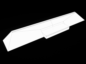 Lowpoly Skatepark Modules 3D Model