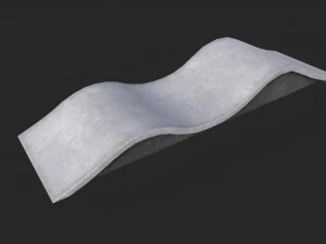 Lowpoly Skatepark Modules 3D Model